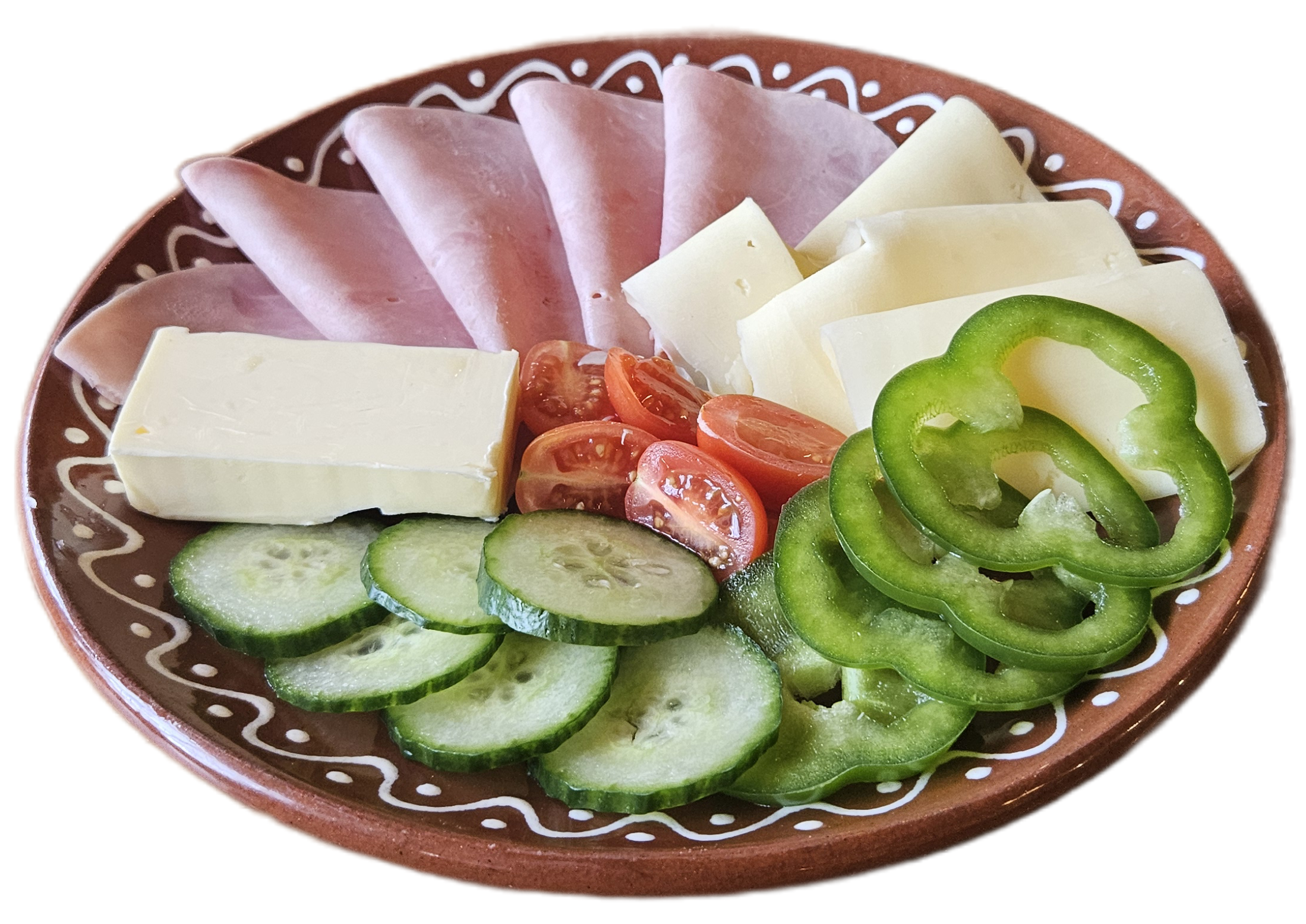 Šunkovo syrový tanier 150g