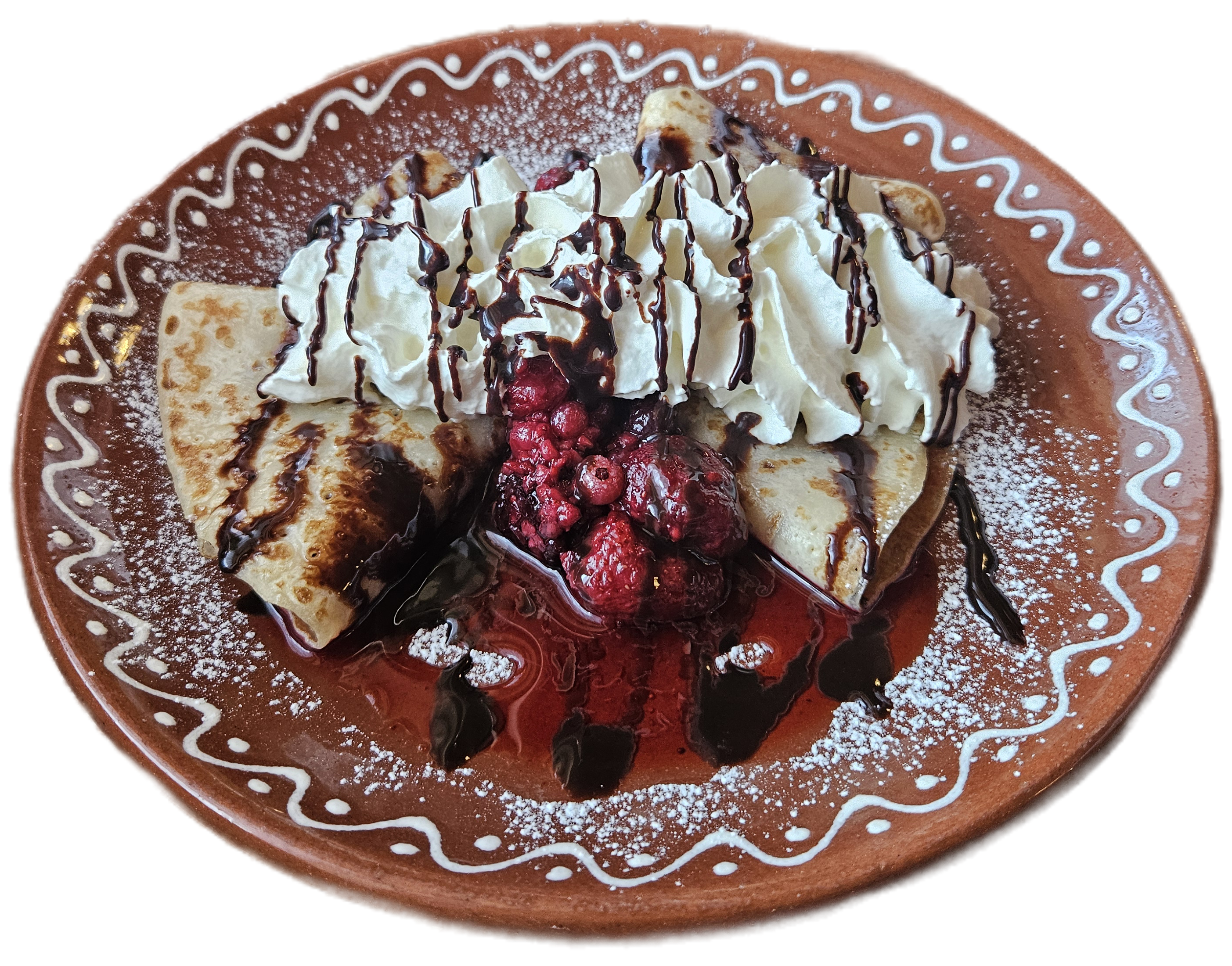 Palacinky s ovocím / lekvárom 150g